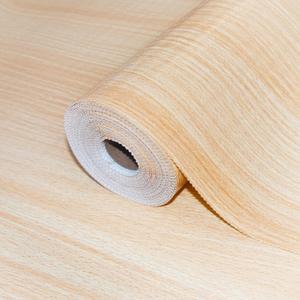 Drawer Shelf Liner for Kitchen Cabinets Non-Adhesive, Non Slip Shelf Paper Waterproof Thickened Cabinet Liners for Shelves, Strong Grip Mats for Cupboard, Dresser, Pantry, Beige, 12 in x 20 FT (Beige Wood Grain)