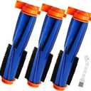 Replacement Parts for Shark AI AV2501S AV2511AE AV2610WA AV2501AE RV2502AE RV2400WD RV2610WD AV2510AOUS RV2520AOUS UR250BEOUS UR2500SR rv2410wd AI Ultra 2- in-1 Robot Vacuum,3 Pack Main Brush