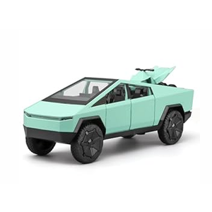 Trucks for Boys 1/32 Die Cast Metal Toy Truck,Toy Trucks for Boys Age 4-7,Diecast Model Truck Kits,Pull Back Pickup Truck Toy with Light and Sound,Trucks for Kids Ages 4-8Green