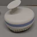 Scalp Massager with Double-Layer Bristles,Anti-Slip Rich-Lathering Hair Washing Shampoo Brush,Curved Scalp Scrubber with Better Head Fit for Dandruff Removal,Head Massage and Hair Growth.