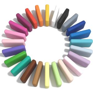 BOHS 24-Colors Foam Clay Pro - for Cosplay,School Projects,Hand/Paw Print - Air Dry,Fine Texture,Pliable - 24 pcs,2.65 lbs,Ages 3 & Up