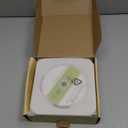 MICOCIOUS Bluetooth Portable Home CD Music Player with Remote Control, Timer, Built-in Speakers and LED Display - FM Radio Boombox (White)