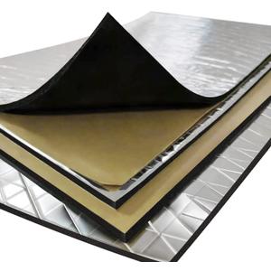 Car Sound Deadening Material Mat - 197 mil 8.7 sqft Auto Audio Deadener Foam, Sound Dampening and Heat Insulation for Truck, Vehicle