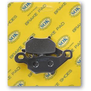 SOK FRONT BRAKE PADS for YAMAHA 2012-2016 YW50 Zuma 50 BWs50 (LD242)