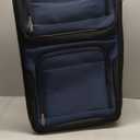 Travel Select Amsterdam Softside Expandable Luggage with Rolling Wheels, Navy, 6-Piece Set (15/21/25/29) with Packing Cubes