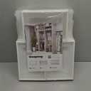 SEE SPRING 12 Pack Shoe Storage Box, Clear Plastic Stackable Shoe Organizer for Closet, Space Saving Foldable Shoe Rack Sneaker Container Bin Holder