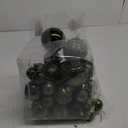 Christmas Ball Ornaments Dark Green Christmas Tree Decorations with Hang Rope-36pcs Shatterproof Christmas Ornaments Set with 6 Styles in 3 Sizes(Small Medium Large)