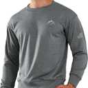 NORTHYARD Men's Crewneck Sweatshirt Long Sleeve Cotton Sweat Shirt Lightweight Athletic Workout Sport Gym Running Sweatshirts (Large)