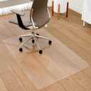 Office Chair Mat for Hardwood Floors, Easy Glide Office Mats for Rolling Chairs, Clear Rolling Chair Mat for Hardwood 35" x 55" (35" X 55" Rectangular)