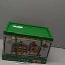 Wondertoys 208 Pcs Wooden Log Set - Classic Building Logs Ages 3+ - Best Retro Building Gift Set for Boys - Creative Construction Engineering Educational Gifts