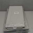 GRANNY SAYS 2 Pack Under Bed Storage, Underbed Organizer with Flid-Top Lid for Bedroom, Grey Clothing Storage Bins for Blankets, Clothes, Shoes (33"L x 15"W x 6"H)