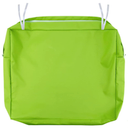 NettyPro Outdoor Cushion Covers Replacement Set 2 Water Repellent UV Resistant Patio Chair Seat Cushion Slipcover with Zipper and Tie, 22 x 20 x 4 Inch, Green