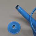 Traditional Metal Watering Can, 1.5L Small Metal Watering Can with Long Spout and Sprinkler, Garden Water Pot for Outdoor and Indoor Plants, Watering Can Decor, Blue