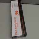 Pencil Flat Iron 3/10'' Small Flat Irons for Short Hair,Pixie Cut & Bangs,Hair Straightener for Edge with LED Display,Travel Mini Hair Straightener with Dual Voltage,Auto Shut OffBlack