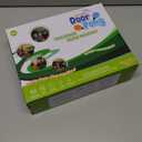 Glow-in-The-Dark Door Pong Ping Pong Trainer with 6 Rechargeable Balls - Door Frame Hanging Table Tennis Set, Indoor Outdoor Fun Ages 3+