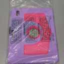 OKP Case for iPad A16 11th Generation 11 inch 2025/ 10th Generation 10.9 inch 2022, Shockproof Rugged Heavy Duty 11/10 th Gen i Pad Protective Cover with Pencil Holder/Kickstand, Purple+Hot Pink