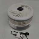 Socool 40000mAh Portable Fan Foldable Battery Rechargeable with 8 Speed & 106H, 90 Osciliating Floor Standing Fan Remote, Desk Fan with 8H Timer & LED Light for Home Outdoor Travel Camping (10inch)