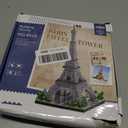 Paris Eiffel Tower Model Building Blocks Micro Brick Architecture Landmark for Display Fun Construction Gift for Kids & Adults