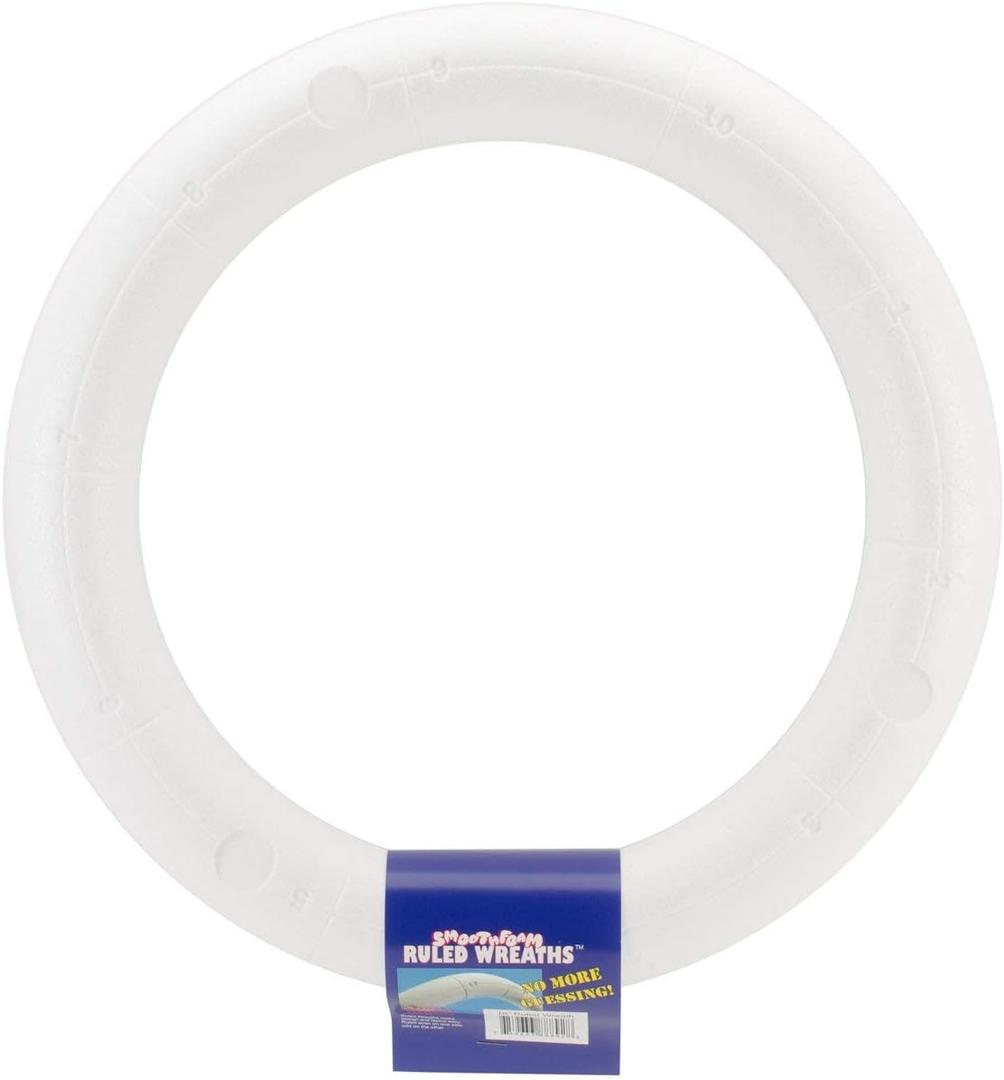 Smoothfoam RTW-16 Ruled Wreath-16 inches