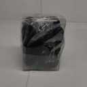 28PCS Velvet Christmas Balls Ornaments, Flocked Shatterproof Dark Green Xmas Tree Hanging Decoration Plastic Ball Set Bulk Ornament for Winter Trees Holiday Party Home Wreath Decor