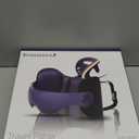 Travel Pillow, Airplane Neck Pillow for Long Flight, Oversized Head Strap with 3D Eye Mask for Sleep, 360Support Headrest, Stop Bobblehead, Ultimate Travel Essentials for Men Women Red (Premium)