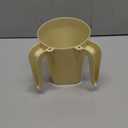 Majestic Giftware Plastic Washing Cup for Netilat Yadayim - WCP-BE-3 PACK | 5.5" Judaica Wash Cup Negel Vasser with Dual Handle for the Jewish Ritual (Beige)