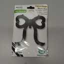 Leorate 10 Pcs Black Bow Balloons - Bow Theme Decorations for Girls Birthday, Bridal Shower, Baby Shower, Engagement, Bachelorette Party Supplies, Party Decoration