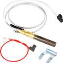 21"100112328 Thermopile for Water Heater,750 Millivolt Waters Heaters Thermocouple Compatible with Reliance,Whirlpool, A.O.Smith,Kenmore, American Water Heater,Rheem Thermopile Replaces 9007872005