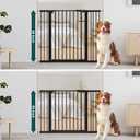 keny 36" Extra Tall Baby Gate for Doorways, Fits 29.7" to 46" Openings