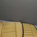 MYFAMIREA Car Seat Cushion and Back Support Pillow 1.2'' Thick Memory Foam Desk Chair Cushion Back Support for Automotive Seat Driver, Travel, Leg and Back Pain Relief, Washable, Adjustable, Orange