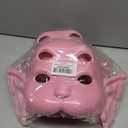 Pink Cosplay Therian Masquerade Half Face Mask DIY Fantastic Cry Baby Mask Costume For Halloween, Pack Of 2 