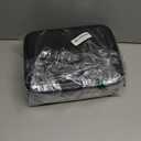 Travel Makeup Bag with LED Lighted Make up Case with Mirror 3 Color Setting Cosmetic Makeup Box Organizer Vanity Case for Women Beauty Tools Accessories Case Rechargeable