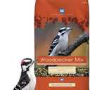 Blue Seal Woodpecker Mix Wild Bird Seed | Premium Blend of Nuts, Sunflower Seeds, and Fruit | Attracts Wide Variety of Wild Outside Birds | Convenient Shell-Free Mix | Made in USA | 8 Pound Bag