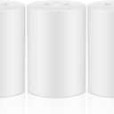 Teenyyou 3 Pcs White Frosted Glass Shade Replacements for Pendant Light Fixtures Glass Lamp Shade Cover, 1-5/8 Inch Fitter E26 Base, 4"w x 6"h, Replacement Lamp Globe for Chandelier Wall Sconce