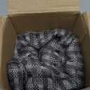 Kevin Textile Outdoor Waterproof Throw Pillow Covers Pack of 2 Boho Farmhouse Decorative Lumbar Cushion Covers for Garden Patio Tent Balcony Bench Couch Sofa 14x24 Inch, Dark Grey