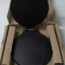 Victoria 8 Inches Cast Iron Tortilla Press, Roti Maker and Tortilladora, Pataconera Seasoned with Flaxseed Oil, Made in Colombia, Black