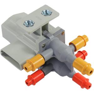 JDMSPEED New 6 Port Fuel Tank Selector Valve Replacement For Ford F250 F350 Super Duty E150 E250 E350 F450 F550 Ranger 6.0L/6.4L/6.7L/7.3L Diesel 6C3Z9189A, 6C3Z-9189-A, F5TB-9F271-AA, 6005966