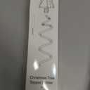 Christmas Tree Topper Holder - Twist On Universal Stabilizer with Adjustable Attachments. Secure Lock for Treetop Ornaments, Fits Most Basic Tree Types & Topper (Green)