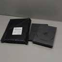 Premium 14mm Standard Size 6-Disc DVD Case with Clear Sleeve - Space Saving Storage Solution for Blu-ray Discs, DVDs and CDs (2 pcs)