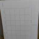 Dry Erase Calendar Whiteboard for Wall, 24'' x 18'' Monthly White Board Planner with Gold Frame, Magnetic Hanging Wipe Board for Home Office School Dorm