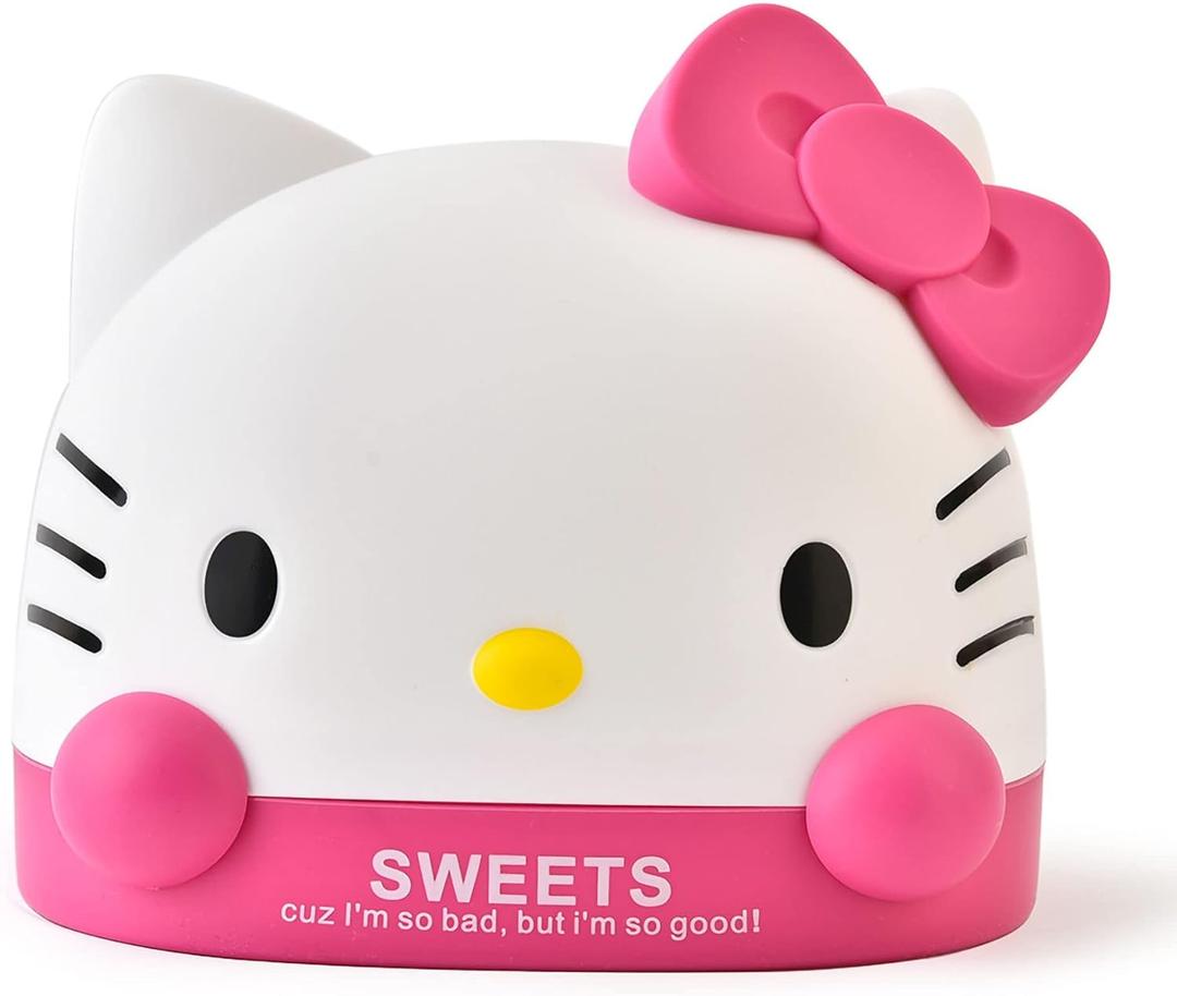 Kawaii Kitty Tissue Box for Living Room Bedroom Bathroom car Office,Tissue Dispenser Box, Table Decoration