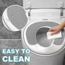 Potty Insert Compatible with Baby Bjorn,Comfortable and Safe Toilet Trainer Seat for Effortless Toddler Potty-Training,White/Gray