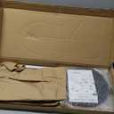 DISPLAYSWORKER Sign Stand, Sign Holder Floor Stand with Heavy Duty Pedestal ,Adjustable Pedestal Poster Stand Aluminum Snap Frame for 8.5 x 11 Inch, Black