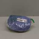 OUGES Womens 2025 Spring Maternity Dress Polo V Neck Sleeveless Ruffle Button Pregnancy Casual Work Dress with Pockets (X-Large, Light Blue)