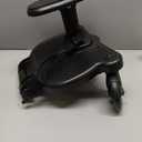 Universal Stroller Board - Stroller Attachment for Toddler to Ride,Detachable 2 In 1 Sit and Stand Toddler Stroller Connectors, Holds Children Up to 55 LBs Stroller Seat Attachment (Black)