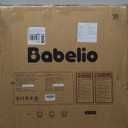 Babelio Baby Gate for Stairs, Kitchen & Doorways, No Bottom Bar| One-Handed Operation| Auto-Close| Hardware Mount (Drill Needed) Safety Dog/Pet Gate (Black - B17, 26-43" W, 28" H)