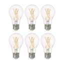 SYLVANIA LED TruWave Natural Series A19 Light Bulb, 75W Equivalent, Efficient 11W, 1100 Lumens, Dimmable, Clear, 2700K, Soft White - (Pack of 5) (40807)