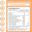 Mullein Gummies for Clear Lungs, 10 in 1 Mullein Leaf Extract for Lungs, Mullein Quercetin Gummies for Lung Cleanse, Respiratory, Immunity, Mango Flavor, 120 Count