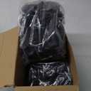 300 Pcs Black Electric Fence Insulator with 1 Pcs Insulator Socket Tool Screw in Insulator Fence Ring Post Wood Post Insulator Electric Fence Insulator Ring with Insulator Socket Tool for Animal Fence