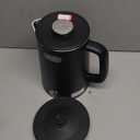 Arofeer 1.7L(57oz) Large Electric Kettle Temperature Control, 7+Cups Electric Tea Kettle for Coffee&Tea, 2 quarts Big Hot Water Kettle Electric with,1200W,Keep Warm-Black